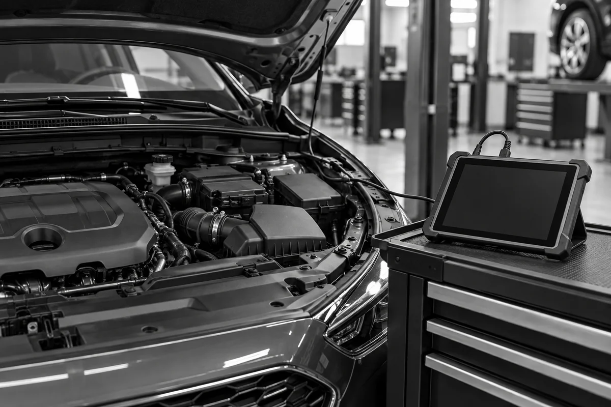 ИИ-иллюстрация: Check Engine